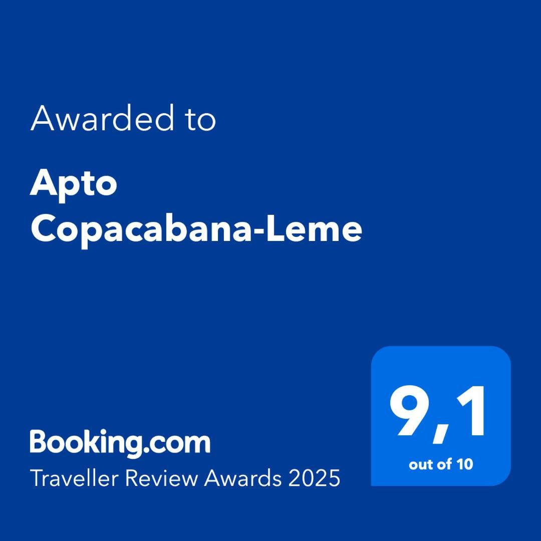 Apto Copacabana-Leme Rio de Janeiro Eksteriør billede